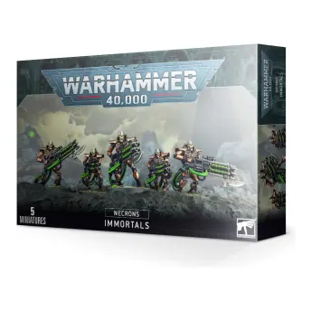 Warhammer 40K Necrons Immortals 5 Miniaturas