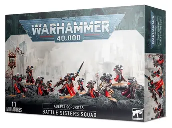 Warhammer 40K Adepta Sororitas Battle Sisters Squad 11 Miniaturas