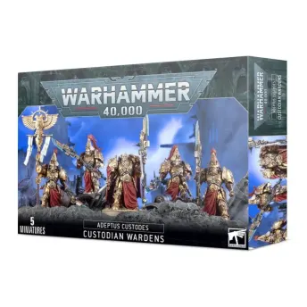 Warhammer 40K Adeptus Custodes Custodian Wardens 5 Miniaturas