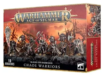 Warhammer Age of Sigmar Slaves to Darkness Chaos Warriors 10 Miniaturas