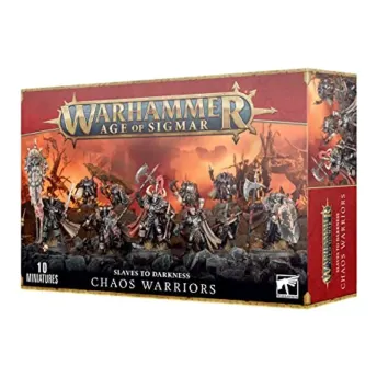 Warhammer Age of Sigmar Slaves to Darkness Chaos Warriors 10 Miniaturas