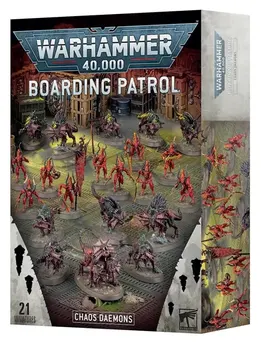 Warhammer 40K Chaos Daemons Boarding Patrol 21 Miniaturas
