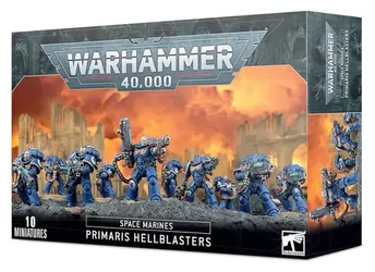 Warhammer 40K Space Marines Primaris Hellblasters 10 Miniaturas