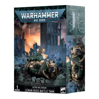 Warhammer 40K Astra Militarum Leman Russ Battle Tank 1 Miniatura