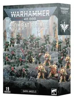 Warhammer 40K Combat Patrol Dark Angels 19 Miniaturas