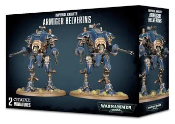 Warhammer 40K Imperial Knights Armiger 2 Miniaturas
