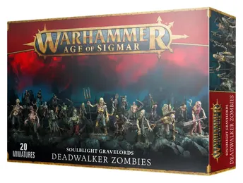 Warhammer Age of Sigmar Soulblight Gravelords Deathrattle Skeletons 20 Miniaturas