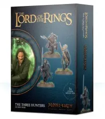 I TRE CACCIATORI Lord of the Rings Games Workshop 3 miniatures Legolas Aragorn Gimli Middle Earth wargame Games Workshop - 2