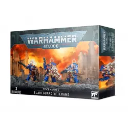 BLADEGUARD VETERANS space marines 3 MINIATURE warhammer 40k CITADEL età 12+ Games Workshop - 1