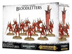 Warhammer 40K - Warhammer AOS - Chaos Daemons - BLOODLETTERS
