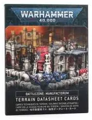 CARTE SCHEDE TECNICHE in italiano Mechanicus Battlezone datasheet cards Warhammer 40000 Games Workshop - 1