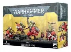 SQUIGHOG BOYZ Orks Nob su Squig Zpakkatore 5 miniature Warhammer 40000 Games Workshop - 1