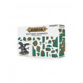 SHATTERED DOMINION large base detail kit DETTAGLI PER BASETTE GRANDI warhammer AGE OF SIGMAR età 12+ Games Workshop - 1