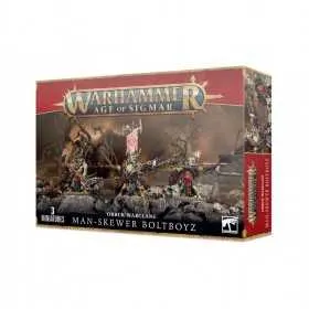 MAN-SKEWER BOLTBOYZ Orruk Warclans Baleztrieri Infilzauomini 3 miniature Warhammer Age of Sigmar Games Workshop - 1