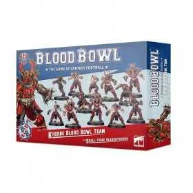 BLOOD BOWL KHORNE TEAM Skull-Tribe Slaughteres squadra Caos Games Workshop - 1