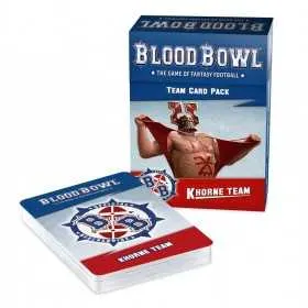 BLOOD BOWL KHORNE TEAM CARD PACK Games Workshop - 1
