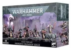 SQUADRA CROCIATA PRIMARIS BLACK TEMPLARS 10 miniature Warhammer 40000 Games Workshop - 1