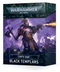 CARTE DATI Black Templars in italiano per Warhammer 40000 Games Workshop - 1
