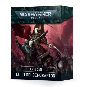 CARTE DATI culti dei genoraptor GENESTEALER CULTS mazzo WARHAMMER 40K citadel GAMES WORKSHOP età 12+ Games Workshop - 1