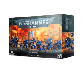 TACTICAL SQUAD set di 10 miniature SPACE MARINES warhammer 40k CITADEL età 12+ Games Workshop - 1