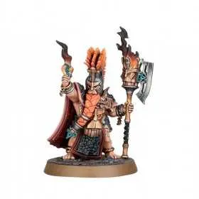 AURIC FLAMEKEEPER custode aureo della fiamma AGE OF SIGMAR warhammer FYRESLAYERS età 12+ Games Workshop - 1
