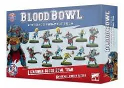 GWAKAMOLI CRATER GATORS lizardmen BLOOD BOWL team CITADEL 12 minature GAMES WORKSHOP età 12+ Games Workshop - 1