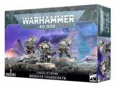 Brokhyr Thunderkyn leagues of votann Confratelli DEL Tuono set di 3 miniature Warhammer 40k età 12+ Games Workshop - 1