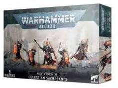 CELESTIAN SACRESANT adepta sororitas SET DI 5 MINIATURE games workshop WARAHAMMER 40K età 12+ Games Workshop - 1