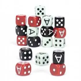 SET DI 18 DADI DA 16 MM warcry HORNS OF HASHUT dice WARHAMMER età 12+ Games Workshop - 1