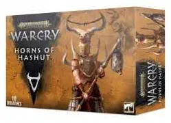 HORNS OF HASHUT set con 10 miniature WARCRY warhammer CORNI DI HASHUT age of sigmar CITADEL età 12+ Games Workshop - 1