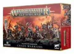 CHAOS WARRIORS set di 10 miniature SLAVES TO DARKNESS warhammer AGE OF SIGMAR età 12+ Games Workshop - 1