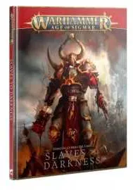 TOMO DA GUERRA manuale SLAVES TO DARKNESS warhammer IN ITALIANO age of sigmar 2023 età 12+ Games Workshop - 1
