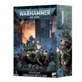 LEMAN RUSS BATTLE TANK miniatura ASTRA MILITARUM warhammer 40k CITADEL età 12+ Games Workshop - 1
