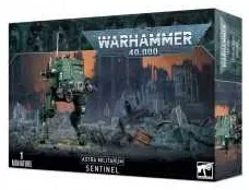 SENTINEL miniatura ASTRA MILITARUM warhammer 40k CITADEL età 12+ Games Workshop - 1