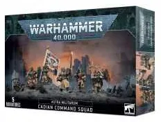 CADIAN COMMAND SQUAD set 5 miniature ASTRA MILITARUM warhammer 40k CITADEL età 12+ Games Workshop - 1