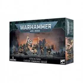 CADIAN COMMAND SQUAD set 5 miniature ASTRA MILITARUM warhammer 40k CITADEL età 12+ Games Workshop - 1