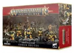 ORRUK BRUTES set di 5 miniature ORRUK WARCLANS warhammer age of sigmar CITADEL età 12+ Games Workshop - 1