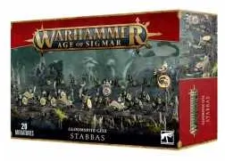 STABBAS set di 20 miniature in plastica GLOOMSPITE GITZ warhammer AGE OF SIGMAR età 12+ Games Workshop - 1