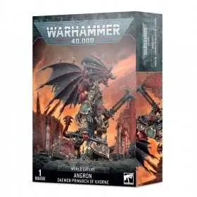 ANGRON daemon primarch of khorne WORLD EATERS miniatura in plastica WARHAMMER 40K età 12+ Games Workshop - 1