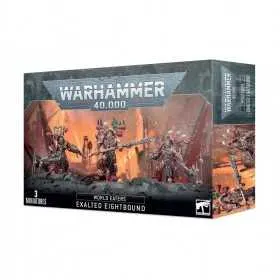 EXALTED EIGHTBOUND set di 3 miniature in plastica WORLD EATERS games workshop WARHAMMER 40K età 12+ Games Workshop - 1