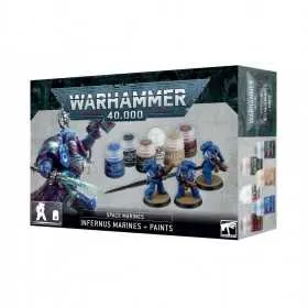 INFERNUS MARINES PAINT SET Space Marins Warhammer 40000 miniature e colori Games Workshop - 1