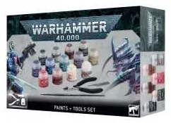 WARHAMMER 40000 PAINT AND TOOLS SET 2023 colori Citadel starter set Games Workshop - 1