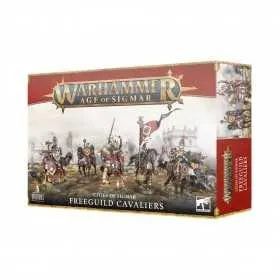 FREEGUILD CAVALIERS cavallerizzi della gilda libera WARHAMMER age of sigmar 5 MINIATURE età 12+ Games Workshop - 1