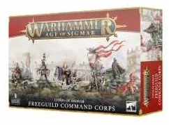 FREEGUILD COMMAND CORPS corpi comando della gilda libera WARHAMMER age of sigmar 6 MINIATURE età 12+ Games Workshop - 1