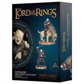 GOTHMOG LIEUTENANT OF SAURON per THE LORD OF THE RINGS il signore degli anelli MIDDLE EARTH strategy battle game Games Workshop