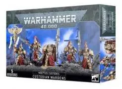 CUSTODIAN WARDENS 5 miniature ADEPTUS CUSTODES warhammer AGE OF SIGMAR citadel GAMES WORKSHOP età 12+ Games Workshop - 1
