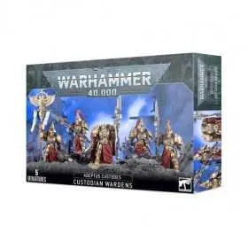CUSTODIAN WARDENS 5 miniature ADEPTUS CUSTODES warhammer AGE OF SIGMAR citadel GAMES WORKSHOP età 12+ Games Workshop - 1