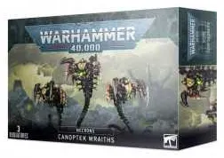 CANOPTEK WRAITHS set di 3 miniature NECRONS warhammer 40k CITADEL età 12+ Games Workshop - 1