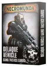 DELAQUE VEHICLE GANG TACTICS CARDS necromunda IN INGLESE warhammer MAZZO età 12+ Games Workshop - 1