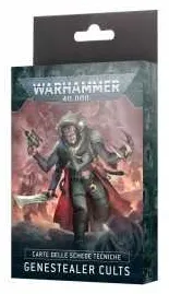 CARTE DELLE SCHEDE TECNICHE datasheets GENESTEALER CULTS warhammer 40k IN ITALIANO età 12+ Games Workshop - 1